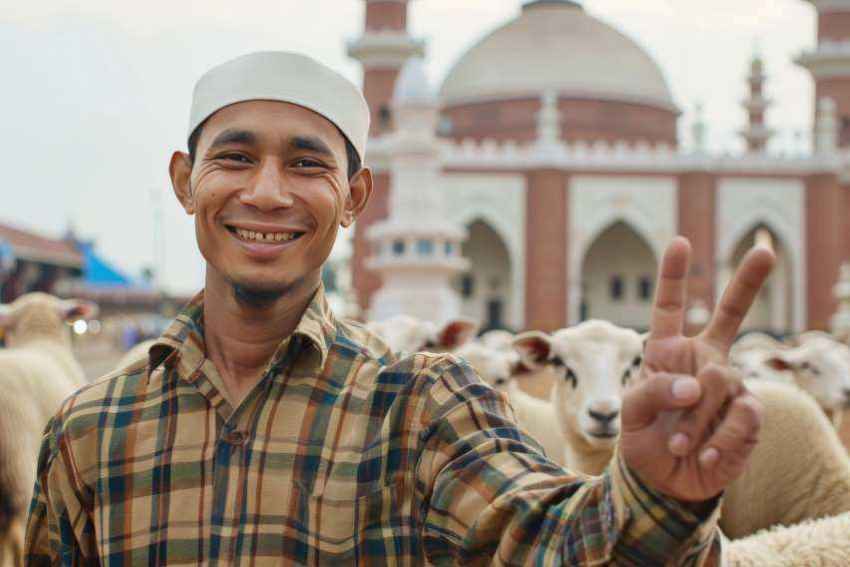 Muslim-people-with-photorealistic-animals-prepared-eid-al-adha-offering_11zon - travel and tour world