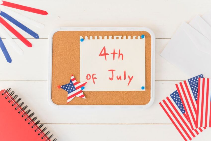 Wooden-plank-with-paper-with-text-4th-july - travel and tour world