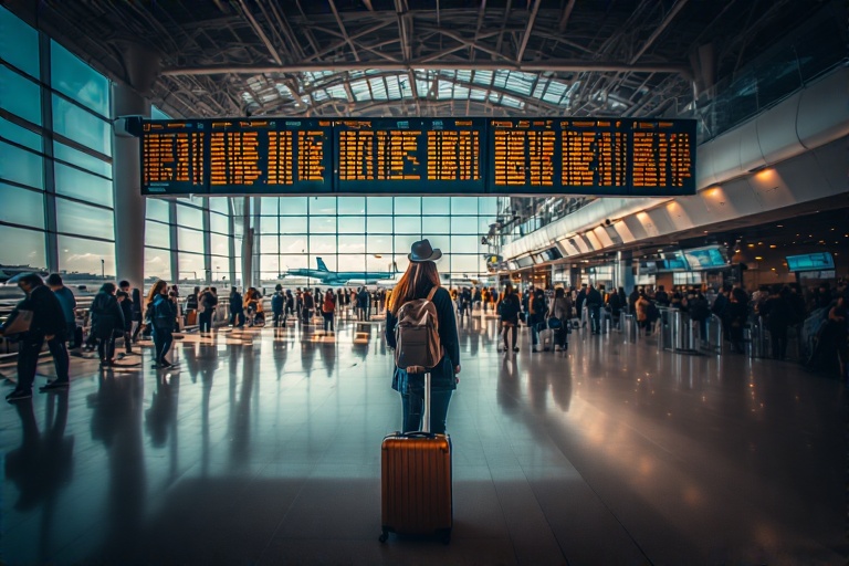 Airport - travel and tour world France, germany, italy, netherlands, poland, portugal, spain, and bulgaria, european countries, digital fingerprint, facial scans,