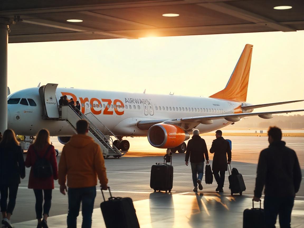 Breeze Now Connects with Las Vegas, Los Angeles, Charleston, Myrtle Beach, South Carolina, Savannah, Georgia, Competing Southwest, Delta, American, Alaska, United, Spirit, Boosting Air Travel in US