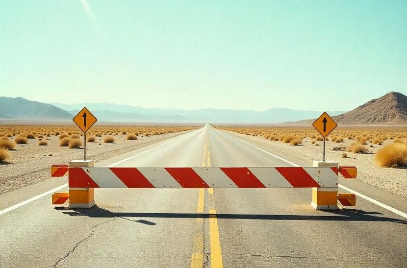 Hampshire road closure - travel and tour world