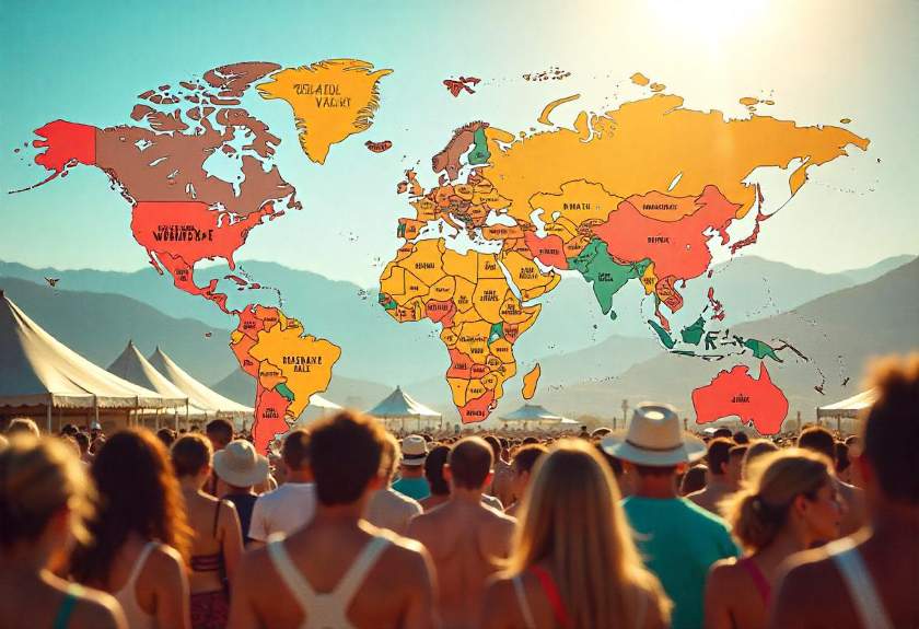 Music festivals - travel and tour world
