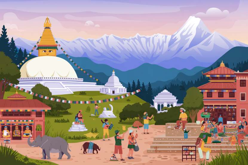 Nepal - recreation and circuit world nan roadworthy up for an manufacture fresh to soar