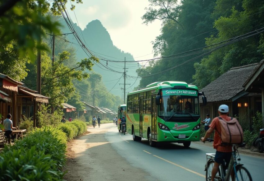 Travelers exploring eco-friendly routes in thailands green cities - travel and tour world