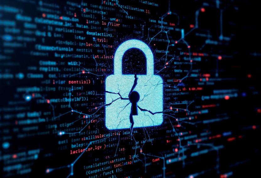 Cracked-lock-with-binary-code-cybersecurity-threat - travel and tour world