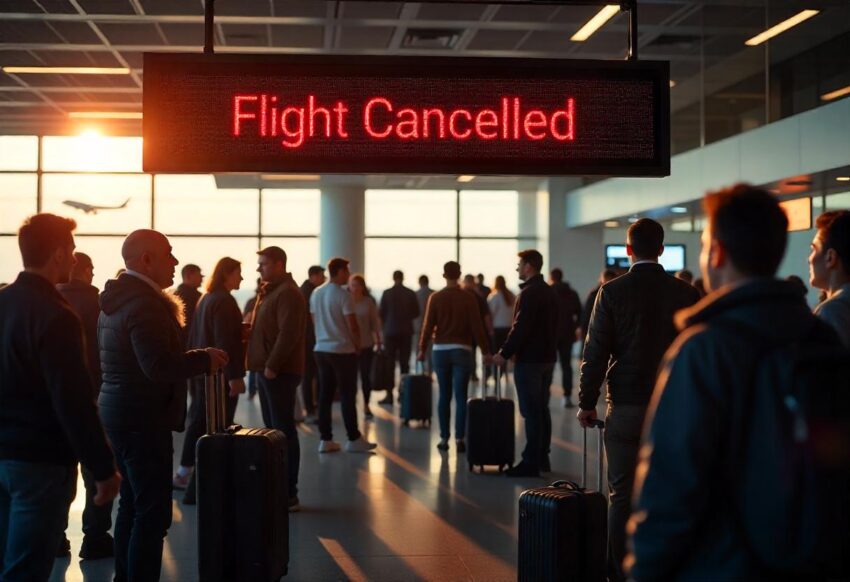 Freepik__the-style-is-candid-image-photography-with-natural__74191 - travel and tour world Over 400 Flight Delays and Cancellations Hit Europe,Lufthansa, KLM, Air France, Ryanair, Delta, Emirates, Air Canada and more,