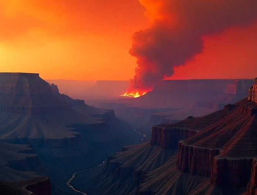 Now Closed Grand Canyon North Rim and Arizona's Historic Lodge Destroyed by  Wildfire, Evacuations Underway, What Tourists Must Know - Travel And Tour  World