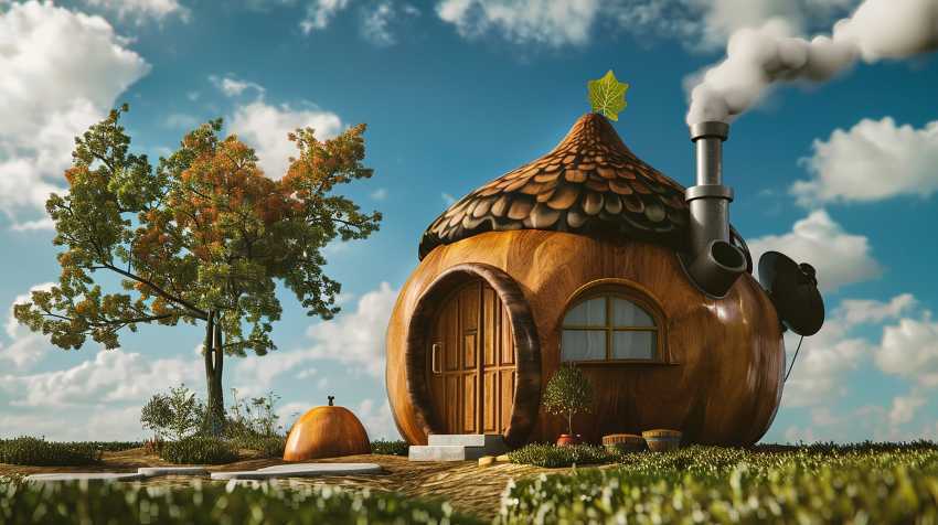 House-with-chimney-smoke-stack-roof - travel and tour world