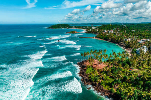 Aerial view of mirissa sri lanka - travel and tour world United Kingdom
tourism