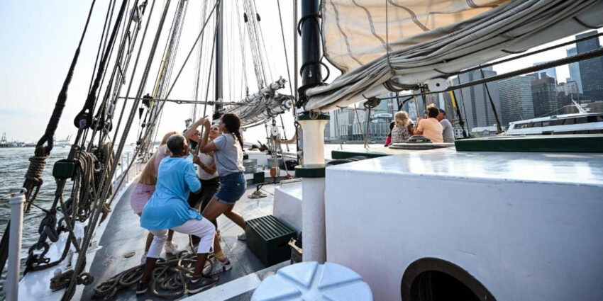 Explore New York’s Maritime History with the Seaport Museum’s Historic Sail Aboard the 1885 Schooner Pioneer