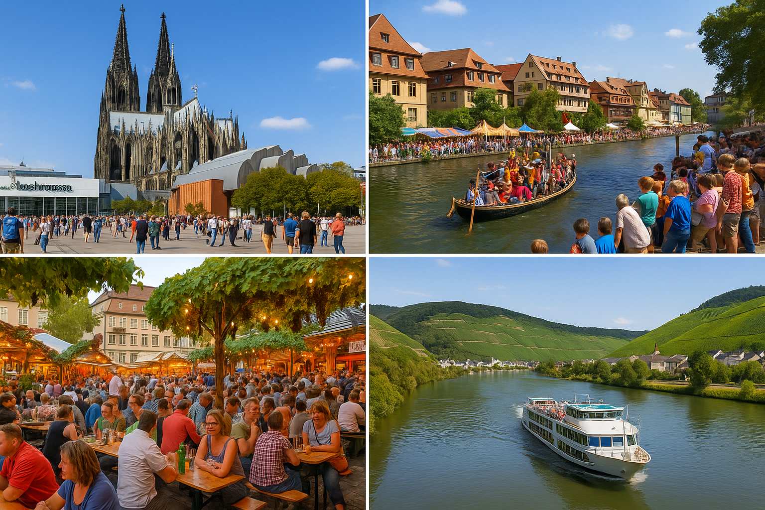 Germany Events Cologne, Bamberg, Stuttgart, and Moselle Unite with Unique and ...