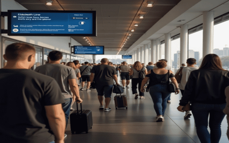Heathrow Airport tunnel closure
Elizabeth Line overcrowding