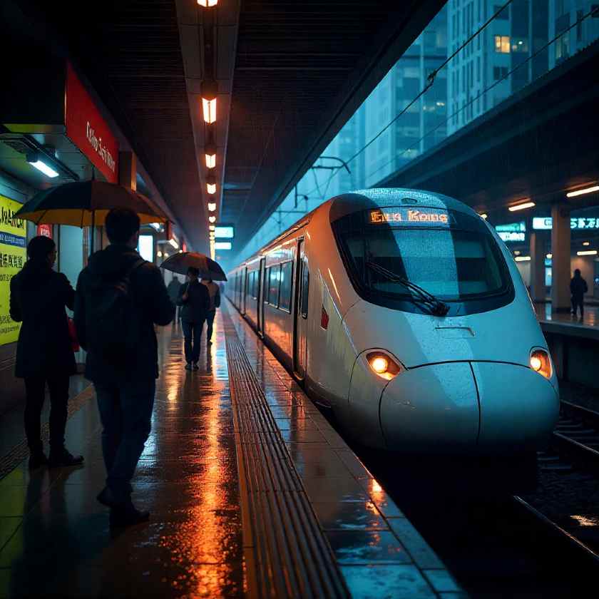 Hong kong train - travel and tour world