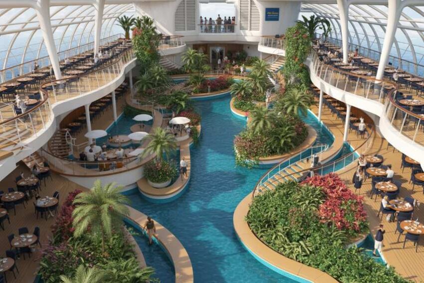 Royal caribbean central park scene - travel and tour world