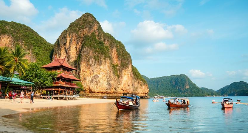 Les visiteurs en Chine, en Malaisie, en Russie, en Inde et en Corée du Sud ont fourni des voyages locaux gratuits pour annuler l’assurance de la Thaïlande après les sites habituels