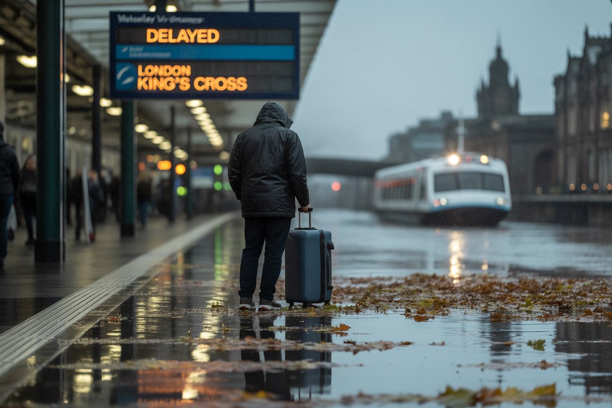 Edinburgh Glacco, Newcase, joins Manchester, Belbast and Scottish Islands in a series of travel interference in the UK after the Floris storm: If you are planning a trip