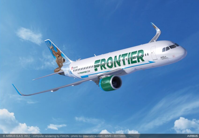Frontier airlines 1 - travel and tour world Frontier airlines