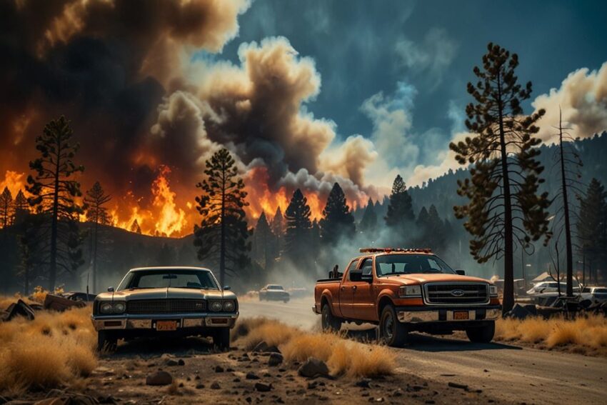 Wildfires - travel and tour world Wildfires sweep through northern california and central oregon