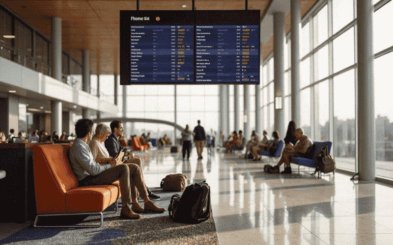 Airport - recreation and circuit world Easyjet cancellations