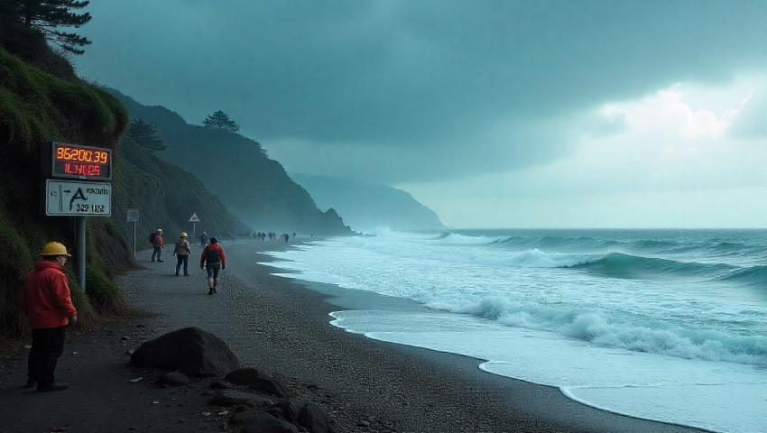Kamchatka earthquake prompts  tsunami warnings