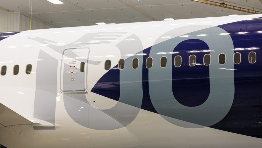 Lufthansa airlines boeing 787-9