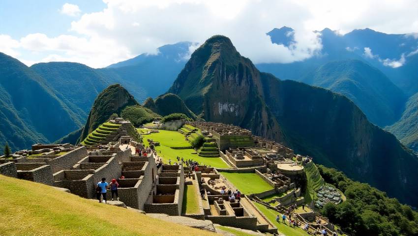Machu picchu resumed train services after protests