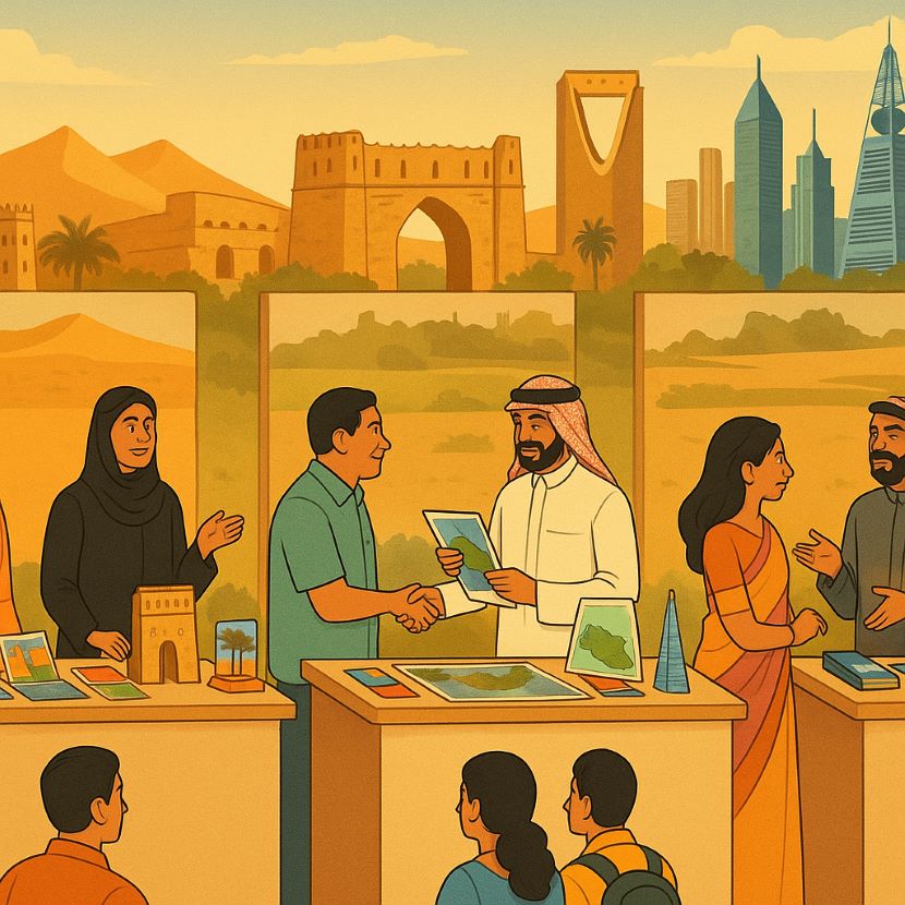 Arabia Saudita muestra oportunidades de turismo en Hyderabad, Ahmedabad y Delhi con un roadshow de tres ciudades