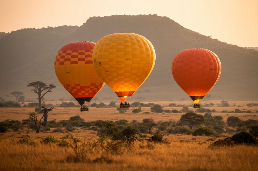 Serengeti balloon safaris