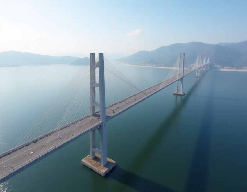 China's
Danyang-Kunshan Grand Bridge