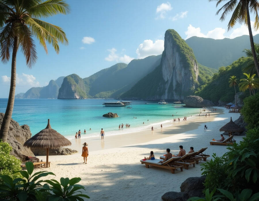 Thailand’s Tourism Sector Faces Unprecedented Challenges with Declining International Arrivals and Shifting Market Dynamics Amid Global Travel Uncertainty