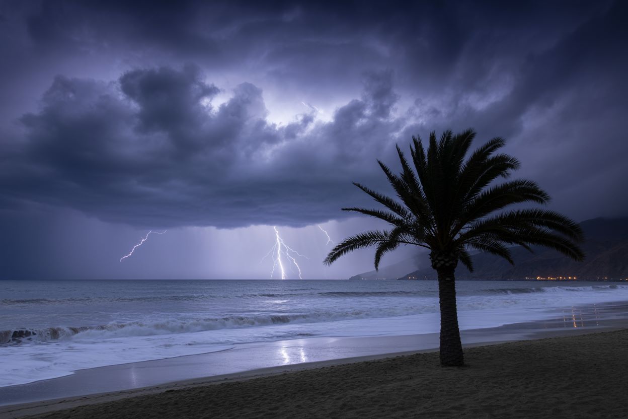 Rain and Thunderstorms Forecast Across Central California