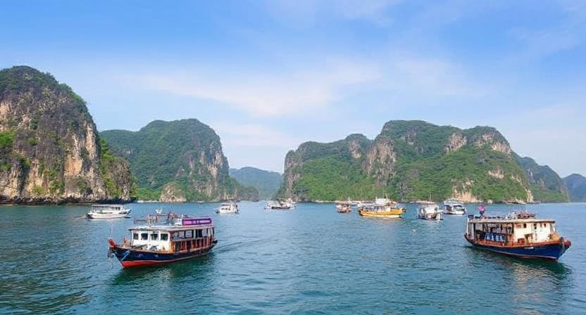 Vietnam feline ba land tourer stranded - recreation and circuit world Cat ba land vietnam ferry halt
