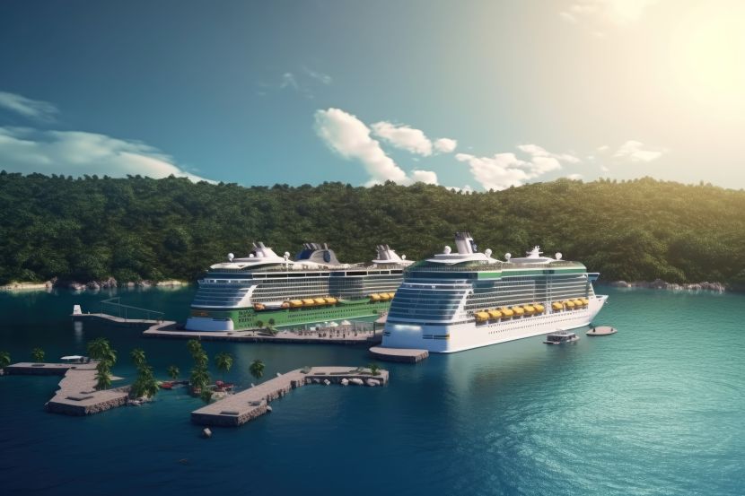 Cruise - recreation and circuit world Royal caribbean’s prima of nan seas originates maiden voyage from larboard canaveral