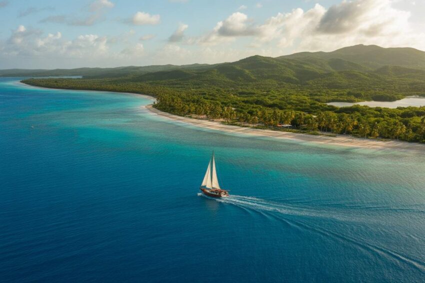 Image of a dominican republic island