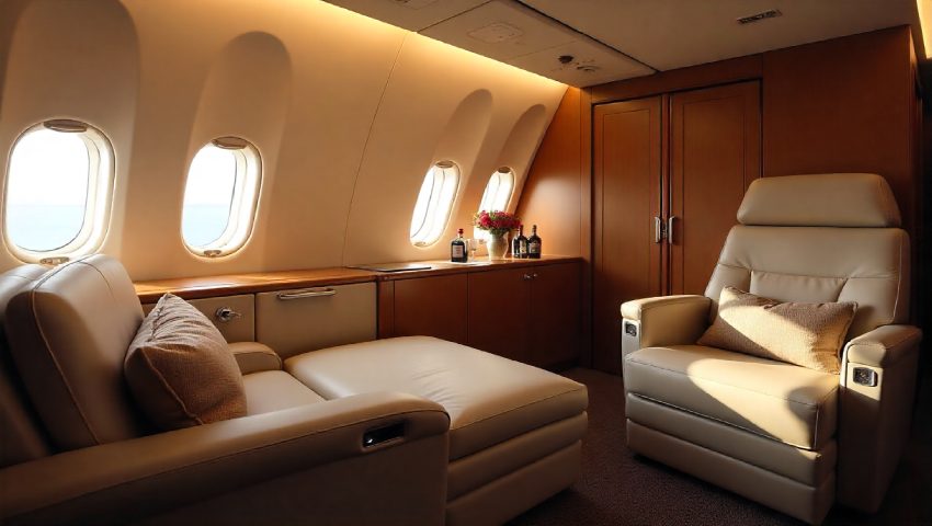 American Airlines DeltaUnited exclusive luxury suites 