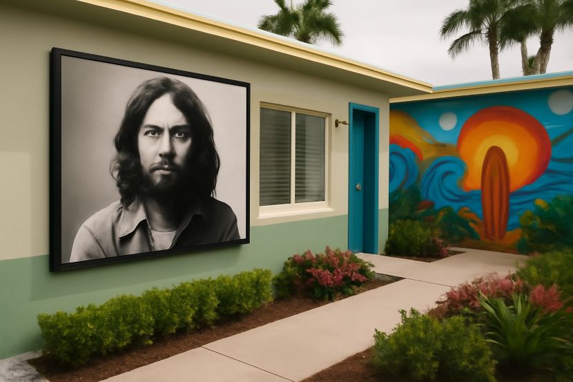 George harrison hidden getaway in deerfield beach