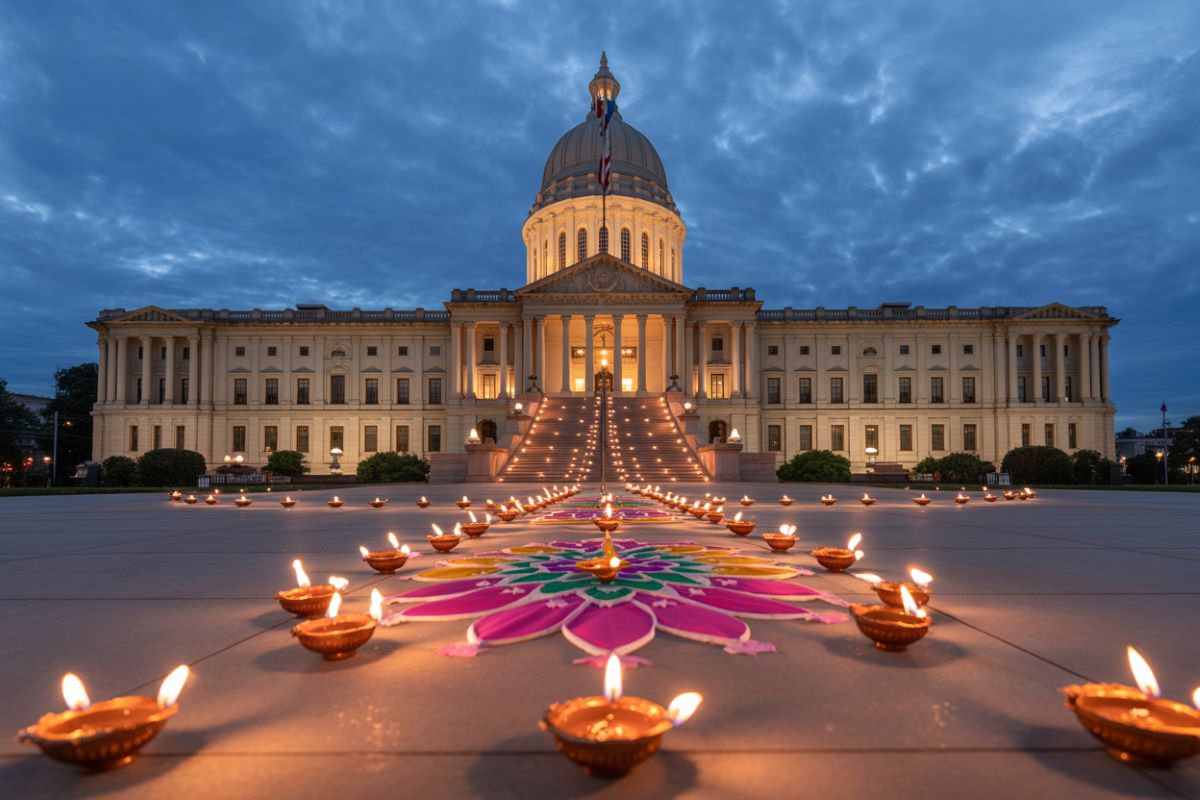 Diwali Celebrations At U.s. State Capitols 2025 Begins With Gaiety And Magnificence, Crossing Demographics And Cultural Boundaries Diwali Celebrations At U.s. State Capitols 2025 Begins With Gaiety And Magnificence, Crossing Demographics And Cultural Boundaries