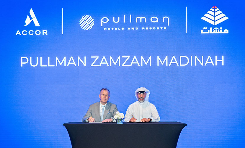 Accor Renews Partnership With Munshaat Real Estate For Pullman Zamzam Madinah Renovation Accor Renews Partnership With Munshaat Real Estate For Pullman Zamzam Madinah Renovation