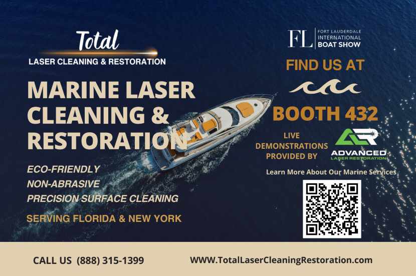 Transforming Marine Care with Total Laser Cleaning’s Groundbreaking Tech at FLIBS 2025: Know More About it