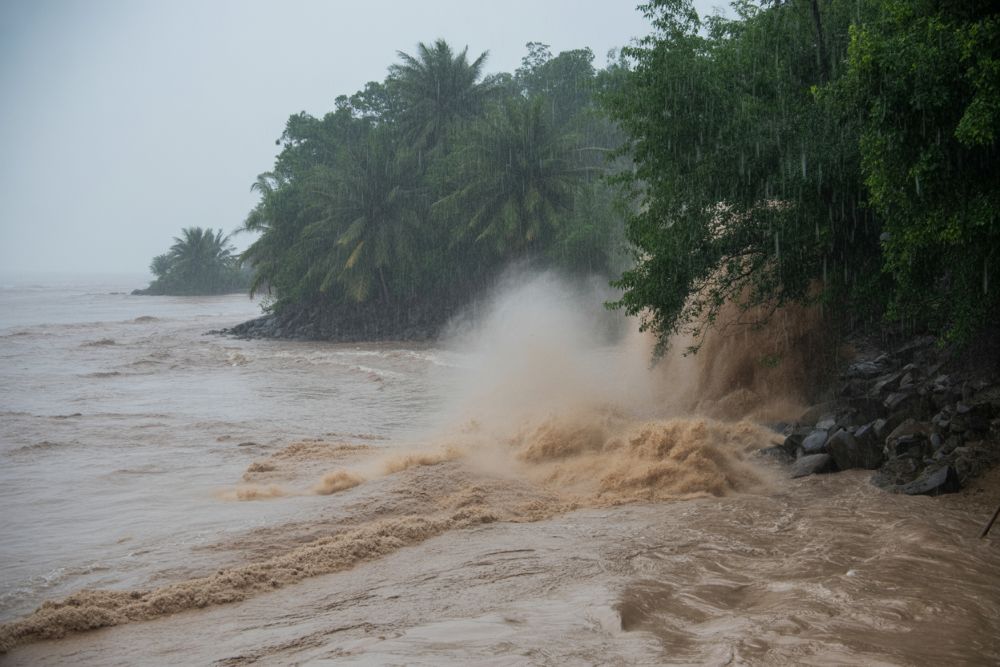 Hurricane Melissa Approaching Jamaica, Haiti And Dominican Republic As A Powerful Category 4 Storm, Affecting Tourists And Local Communities Hurricane Melissa Approaching Jamaica, Haiti And Dominican Republic As A Powerful Category 4 Storm, Affecting Tourists And Local Communities