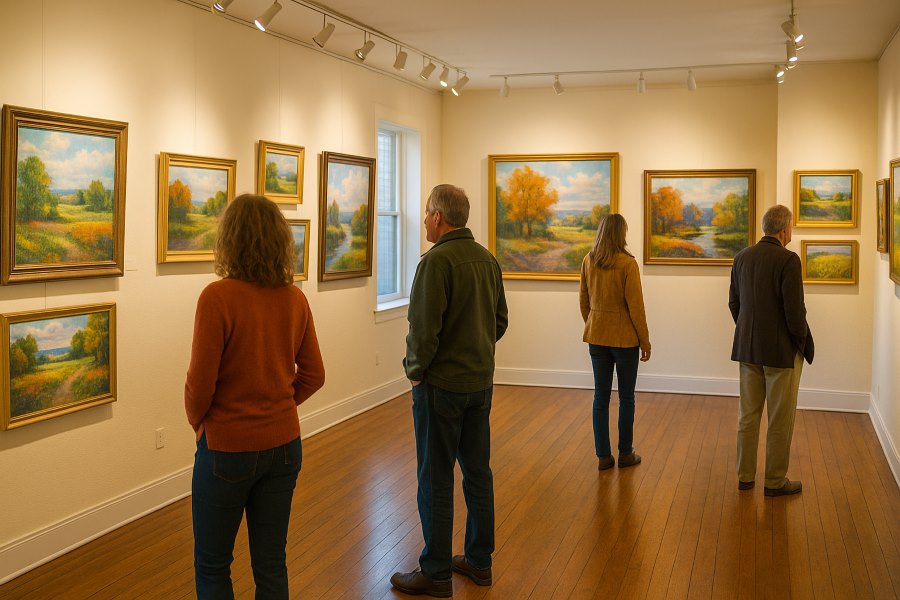 The Plein Air Art Exhibition Draws Travelers To Northern Illinois The Plein Air Art Exhibition Draws Travelers To Northern Illinois