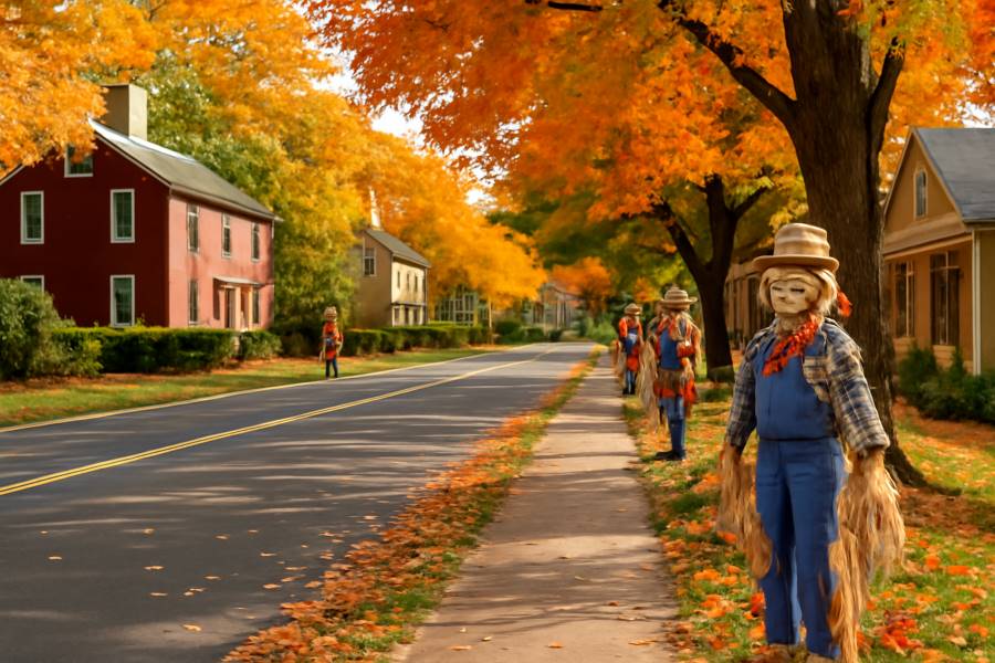 Discover The Enchanting Fall Scarecrow Display In Wethersfield’s Historic District Discover The Enchanting Fall Scarecrow Display In Wethersfield’s Historic District