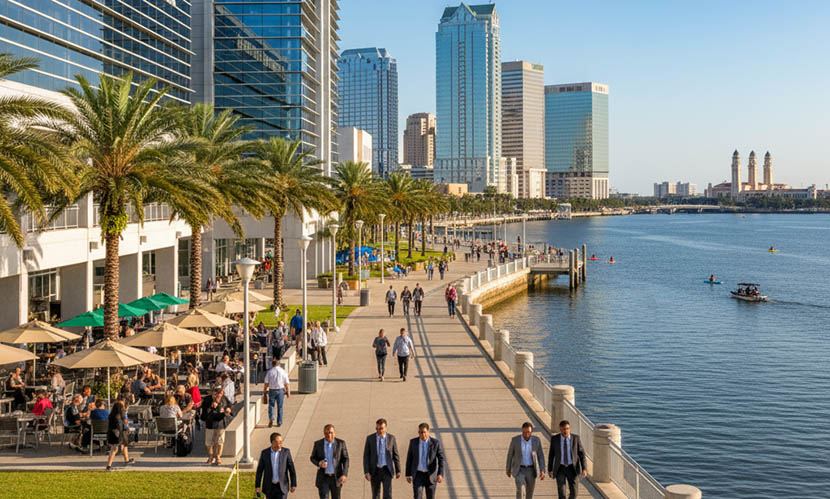 Tampa Bay Joins New York City, Houston, Charlotte with Unmatched Mix of Work, Play, and Adventure for Business Travellers from Canada, Brazil, UK, Mexico