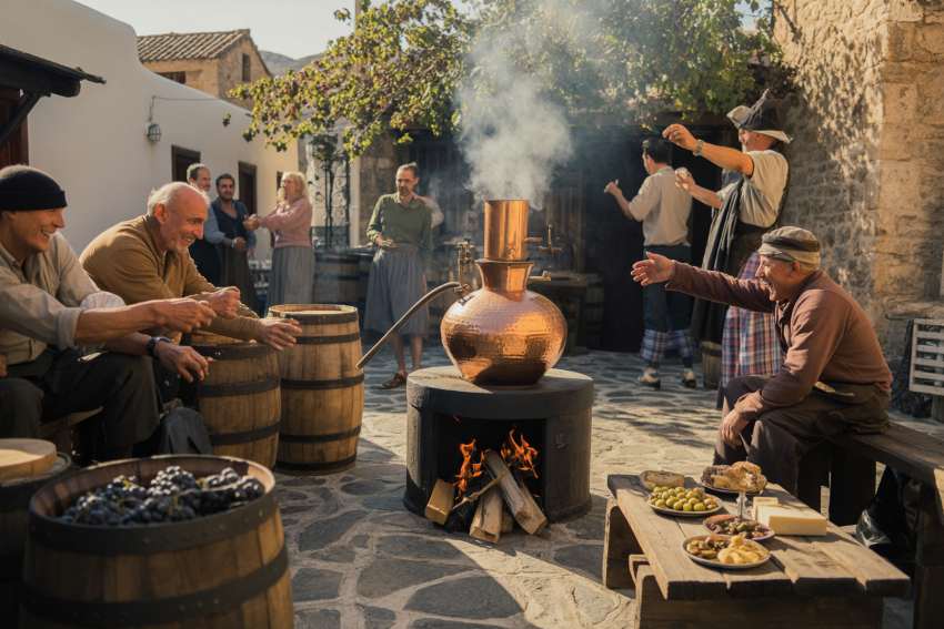 Unveiling Tsikoudia: The Heart Of Cretan Tradition And Hospitality In Greece’s Rich Wine Culture