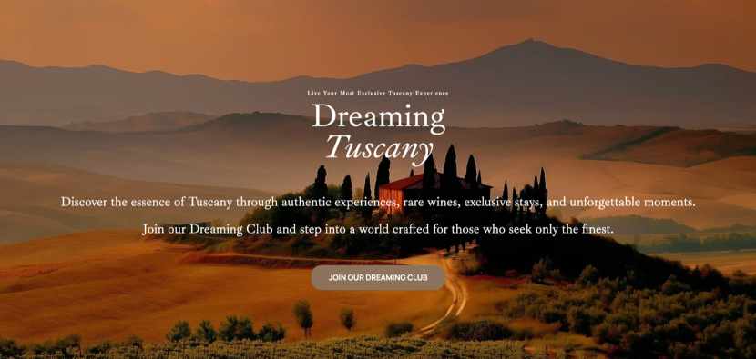Dreaming Tuscany Unveils Ultimate Luxury Membership With Exclusive Andrea Bocelli Concert Experience: Everything You Need To Know Dreaming Tuscany Unveils Ultimate Luxury Membership With Exclusive Andrea Bocelli Concert Experience: Everything You Need To Know