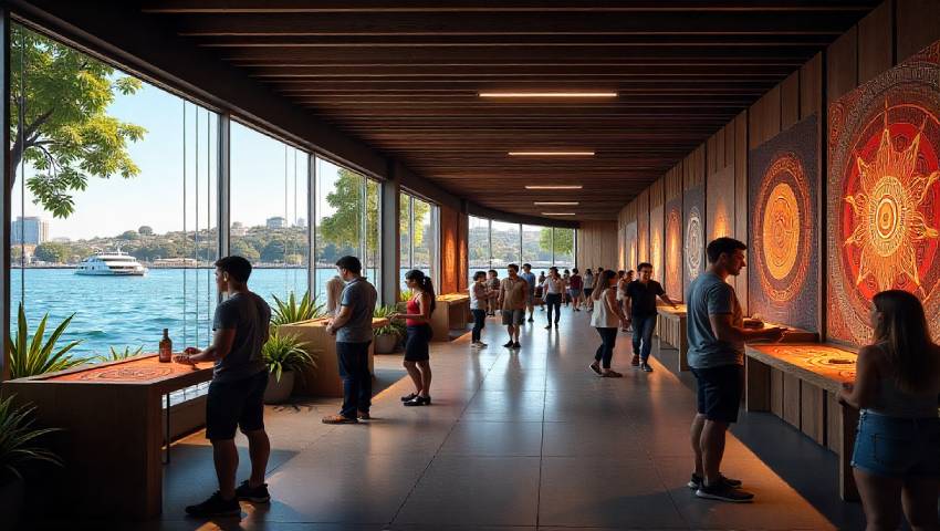 Victoria Quay To Host Groundbreaking Aboriginal Food And Art Experience, Blending Australian Culture And Immersive Technology For Tourists Victoria Quay To Host Groundbreaking Aboriginal Food And Art Experience, Blending Australian Culture And Immersive Technology For Tourists