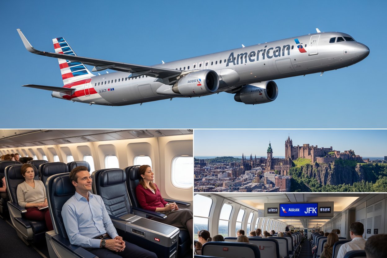 American Airlines Introduces Nonstop Service From New York To Edinburgh American Airlines Introduces Nonstop Service From New York To Edinburgh