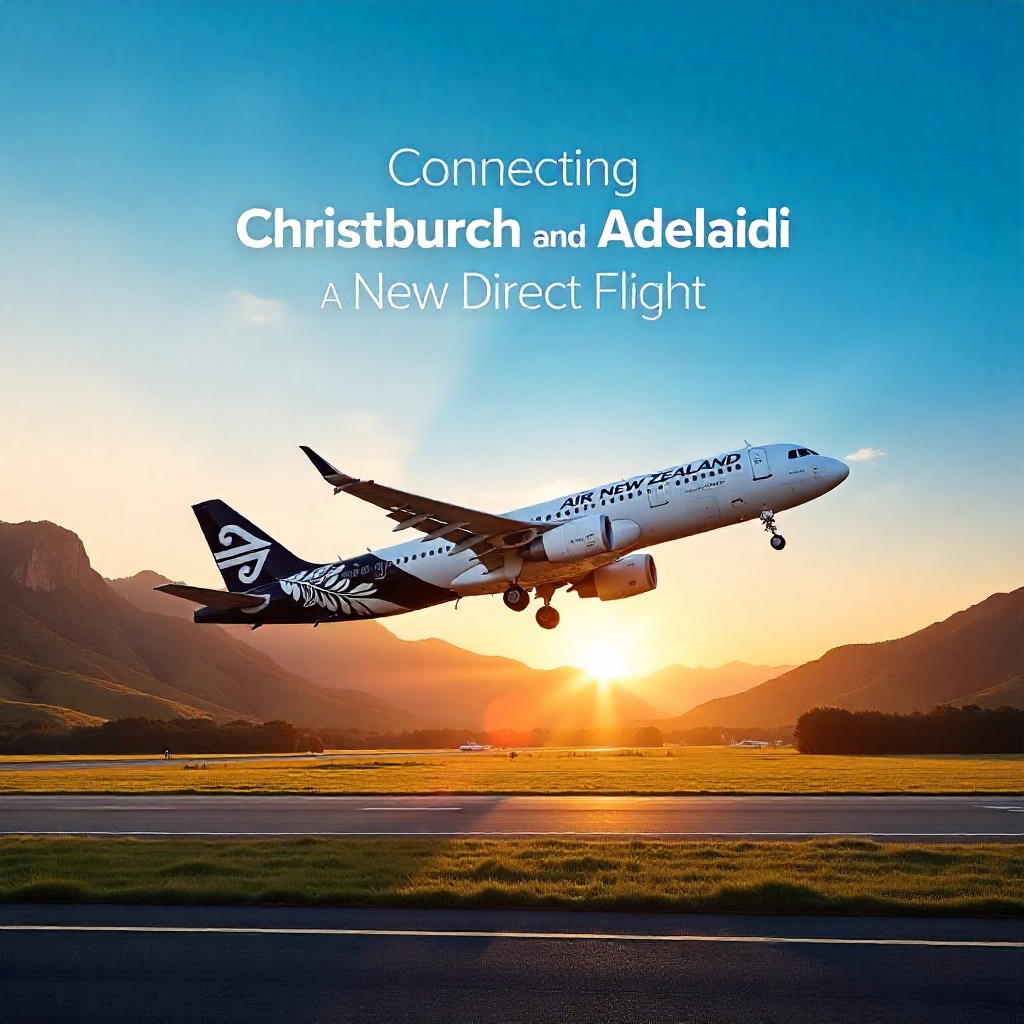 Air New Zealand’s New Christchurch–adelaide Flights Set To Elevate Tourism And Hospitality Sectors In Both New Zealand And South Australia Air New Zealand’s New Christchurch–adelaide Flights Set To Elevate Tourism And Hospitality Sectors In Both New Zealand And South Australia