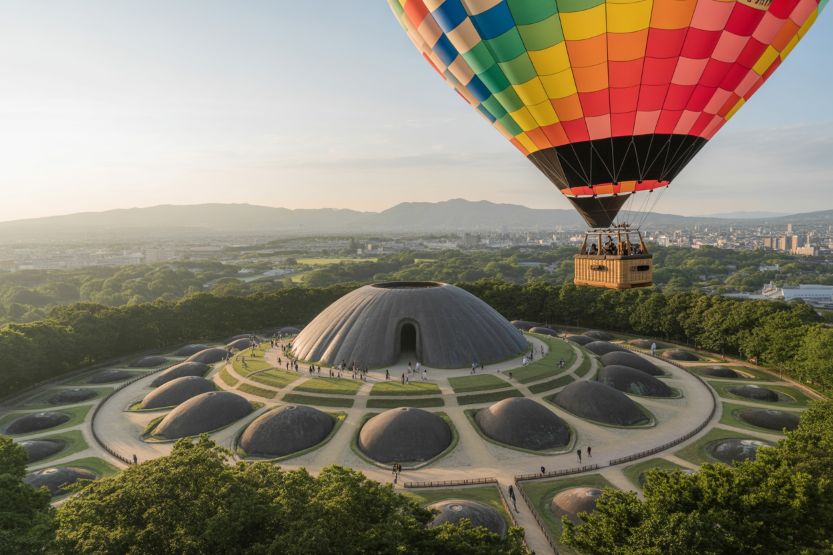 Experience Daisen Kofun from the Sky: New Balloon Tours in Sakai, Osaka Offer Stunning Views of Japan’s Ancient Tombs