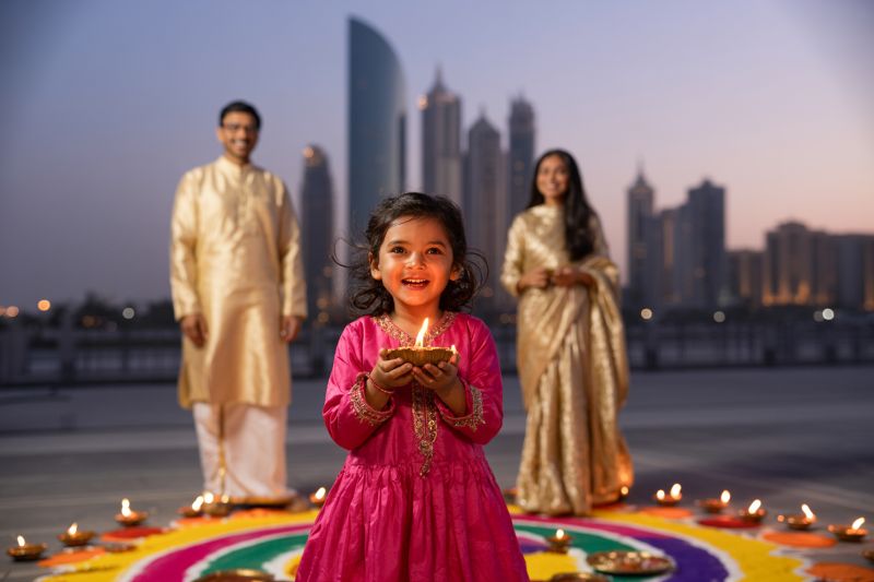 Festive Delights Await in Abu Dhabi This Diwali: A Family-Friendly Getaway